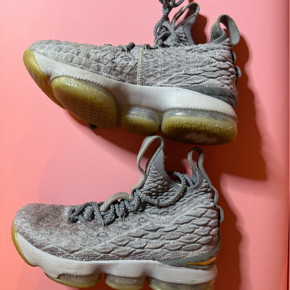 Nike Kids Gray High-Top Sneakers - Picture 2 of 5